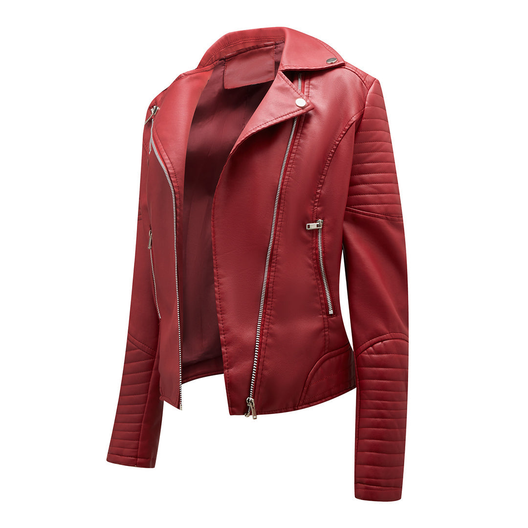EB | Stilvolle Herbstlederjacke