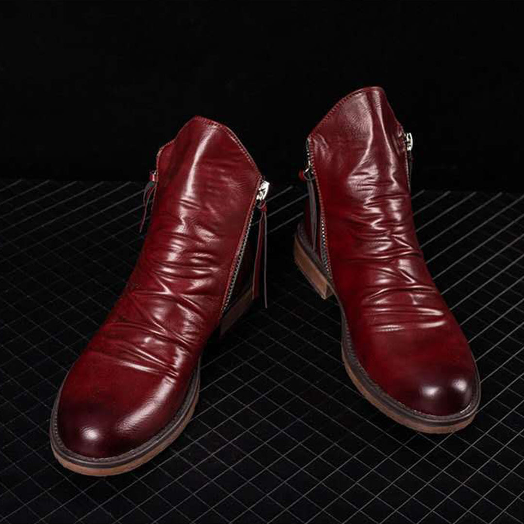 EB - Lässige Herbst Stilvolle Stiefel mit Reißverschluss für Männer