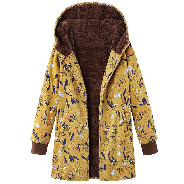 EB | Dicke, Bedruckte Kaschmir-Jacke