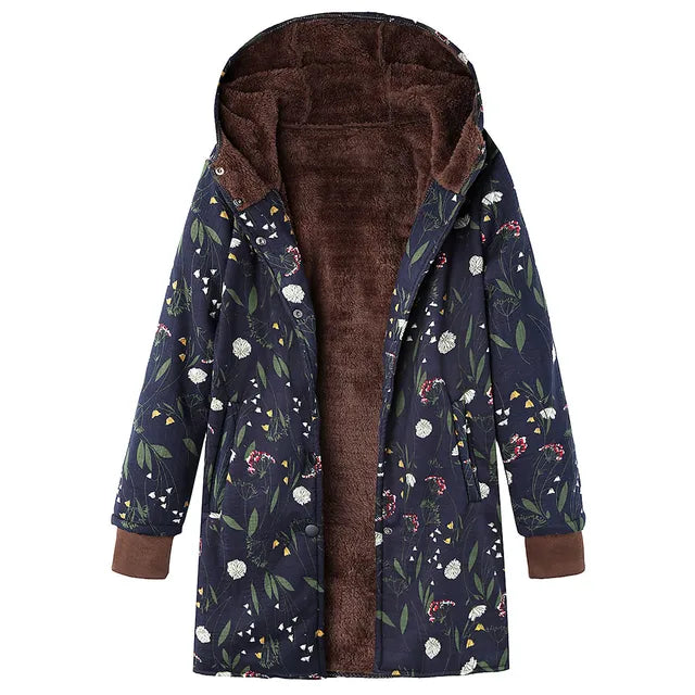 EB | Dicke, Bedruckte Kaschmir-Jacke