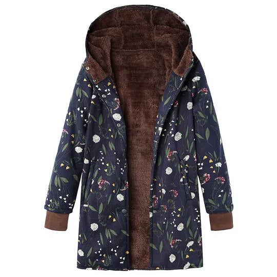 EB | Dicke, Bedruckte Kaschmir-Jacke