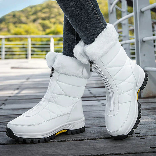 EB | Reißverschluss Rutschfeste Baumwollstiefel