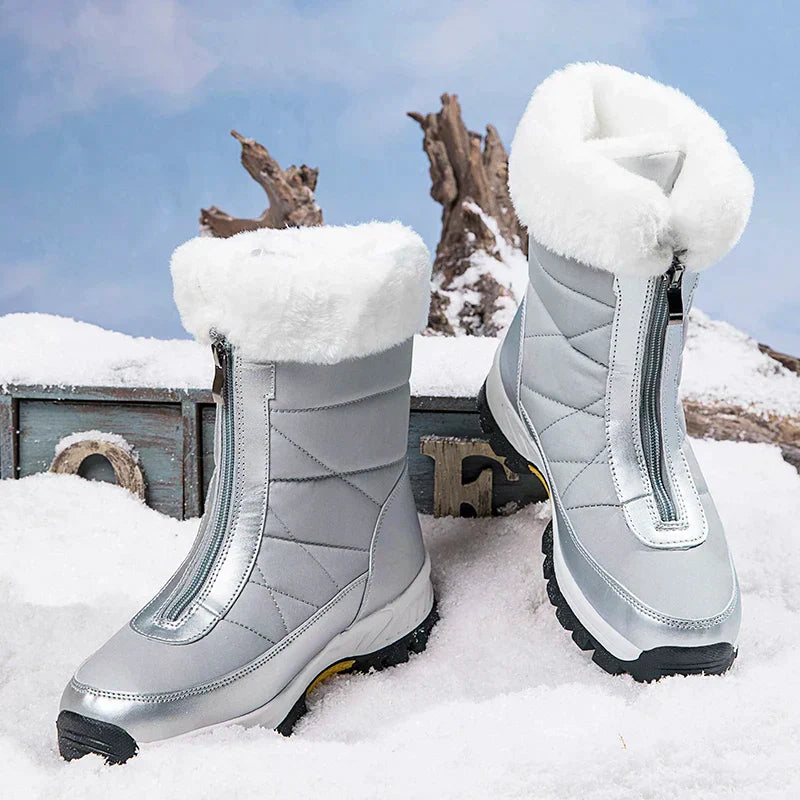 EB | Reißverschluss Rutschfeste Baumwollstiefel