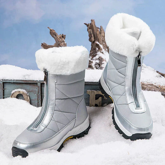 EB | Reißverschluss Rutschfeste Baumwollstiefel