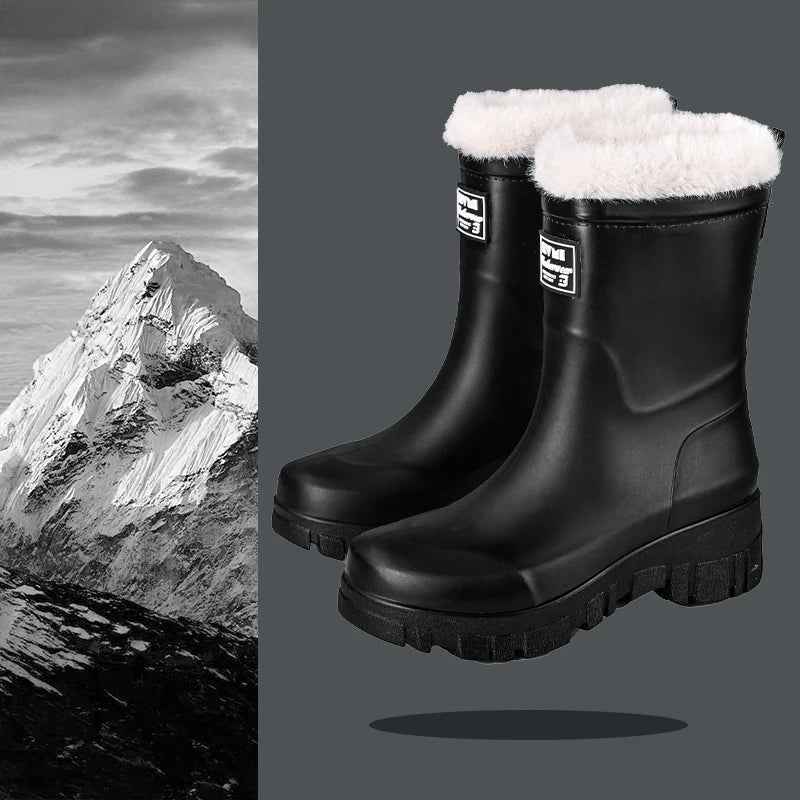 EB | Stiefel - Wasserfest Thermogefüttert Mitteltube für Frauen