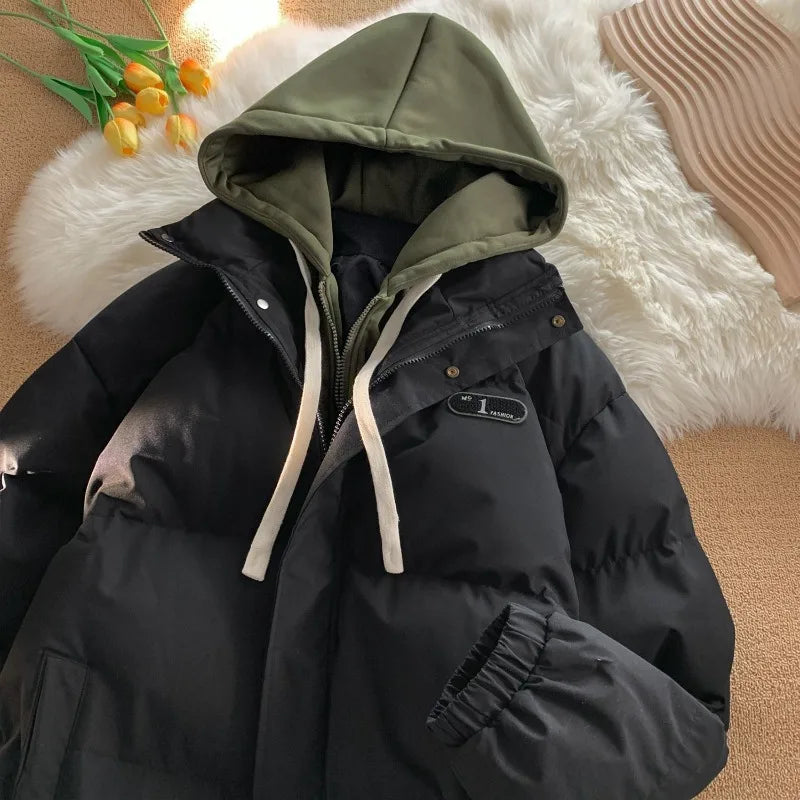EB | Mantel Unisex mit Kapuze