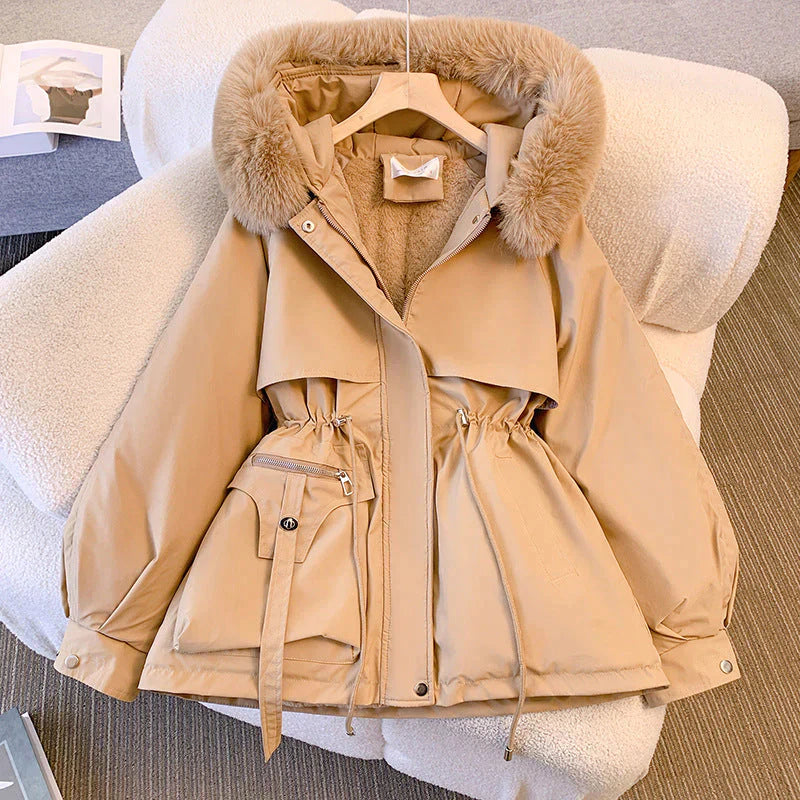 EB | Eleganter Wintermantel mit Pelzkragen