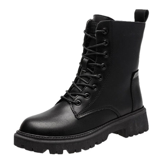 Winterstiefel | Mit Fell gefüttert | Schnürstiefel | Stiefeletten | Damenstiefel EB