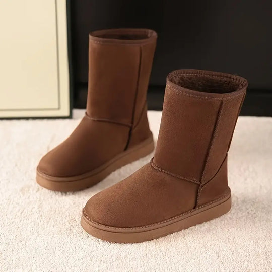 Winterstiefel - Mittelhoch - Fleece gefüttert - Schneestiefel - Damenstiefel EB