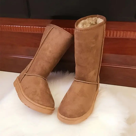 Winterstiefel - Mittelhoch - Fleece gefüttert - Schneestiefel - Damenstiefel EB