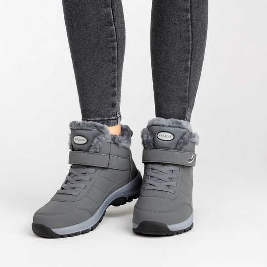 Winter Sneaker - Mit Futter aus Fell - Rutschfest - Winterschuhe - Winterstiefel für Damen EB