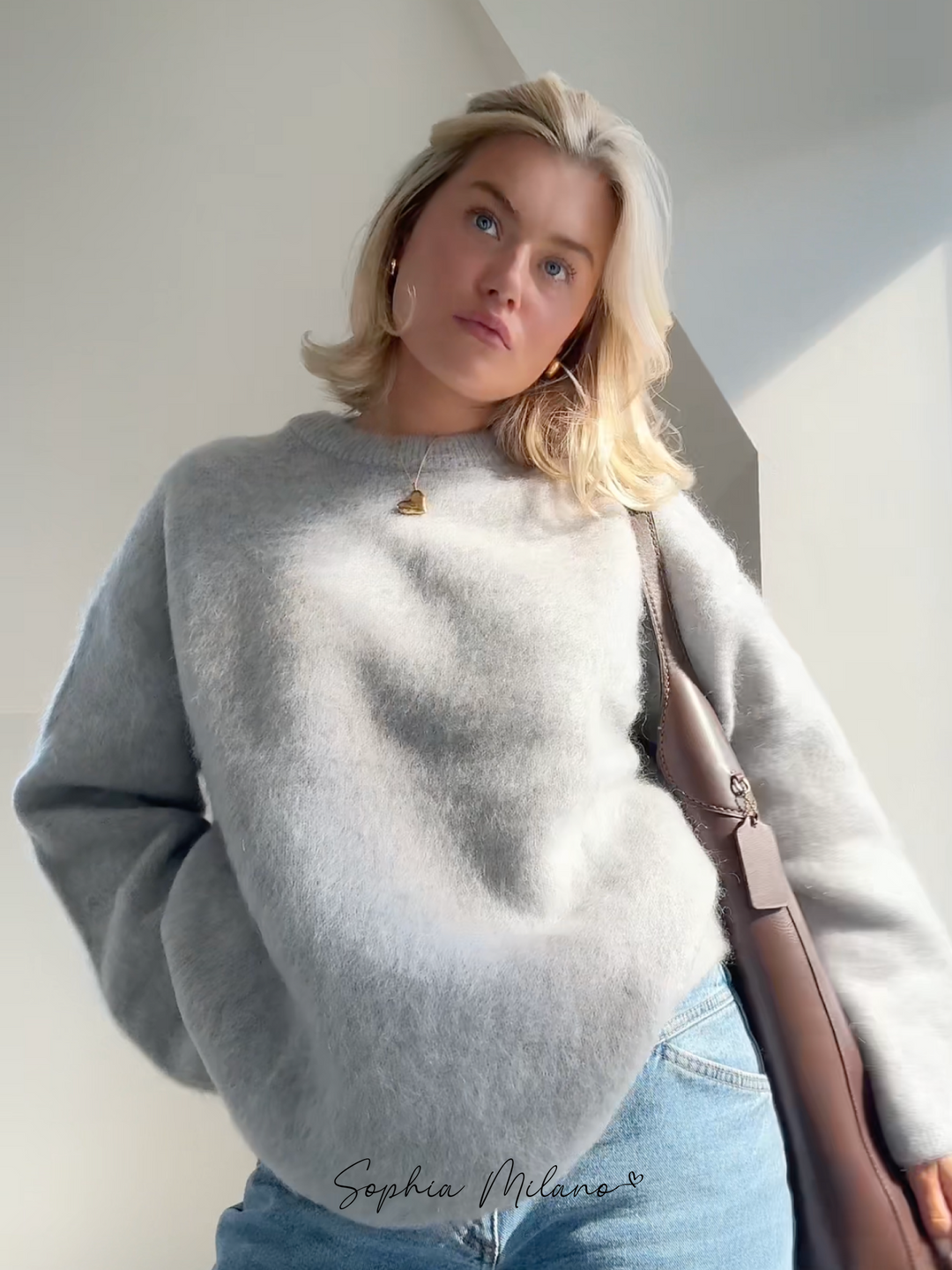 EB | Mohair Crewneck Pullover
