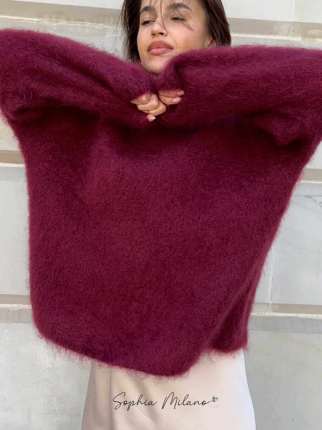 EB | Mohair Crewneck Pullover