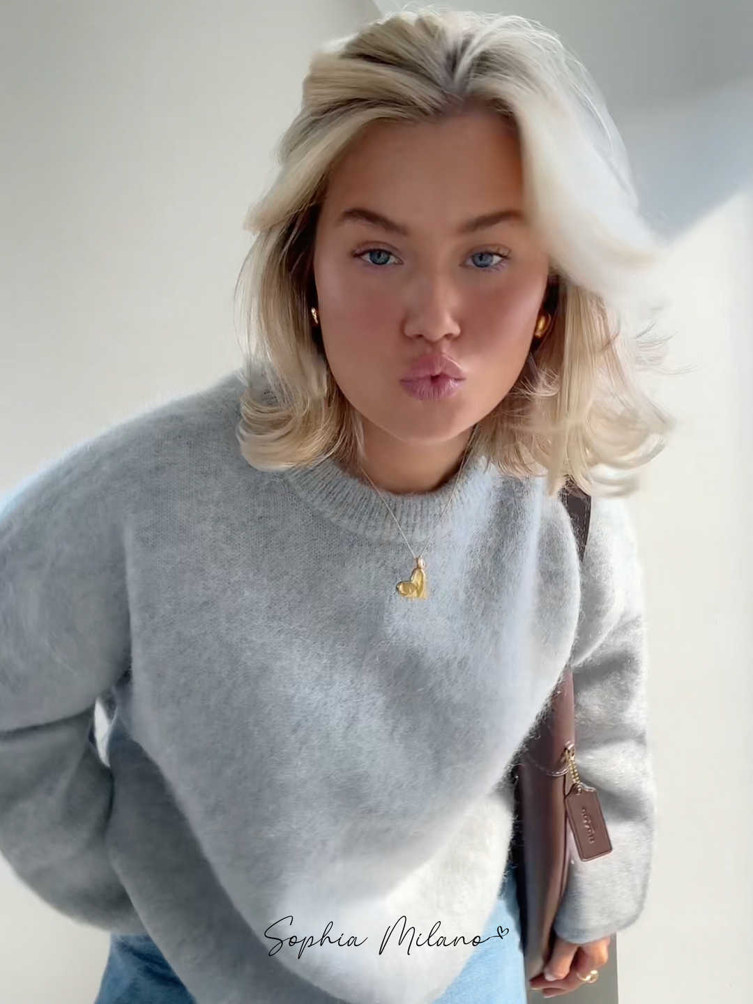 EB | Mohair Crewneck Pullover