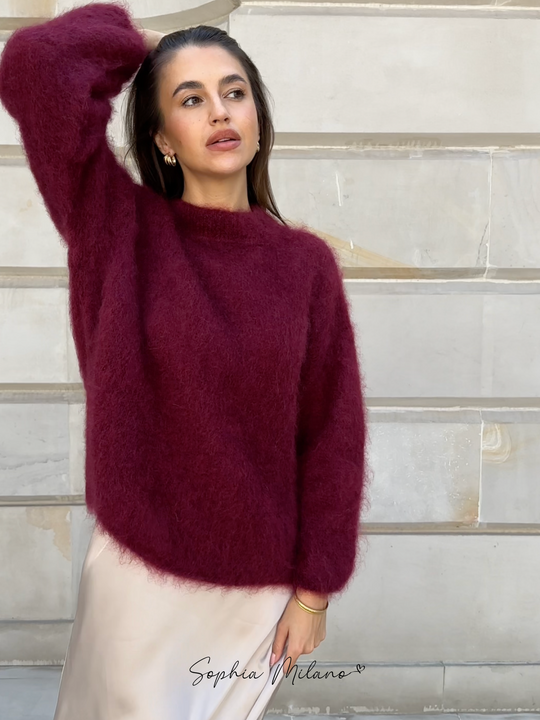 EB | Mohair Crewneck Pullover