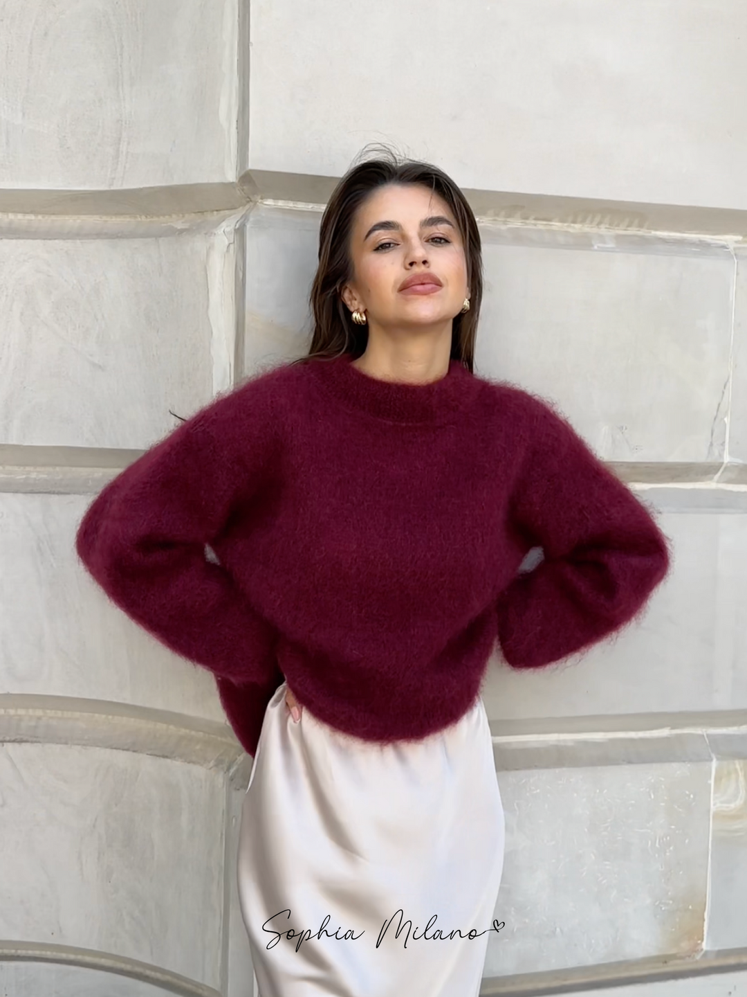 EB | Mohair Crewneck Pullover