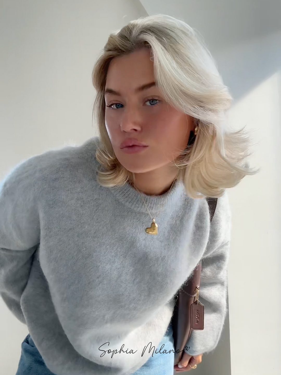EB | Mohair Crewneck Pullover