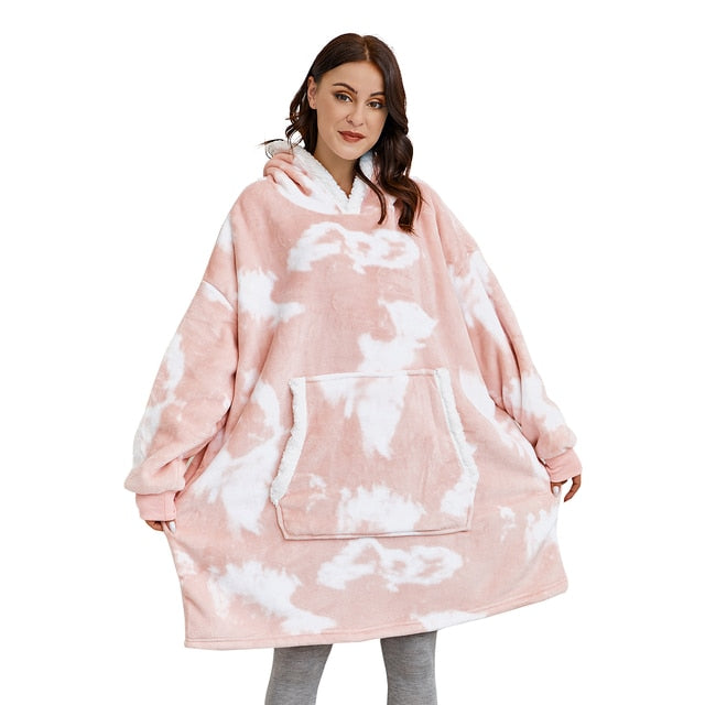 EB | Weiches Kapuzenpullover-decke Polyester Bequem und Warm