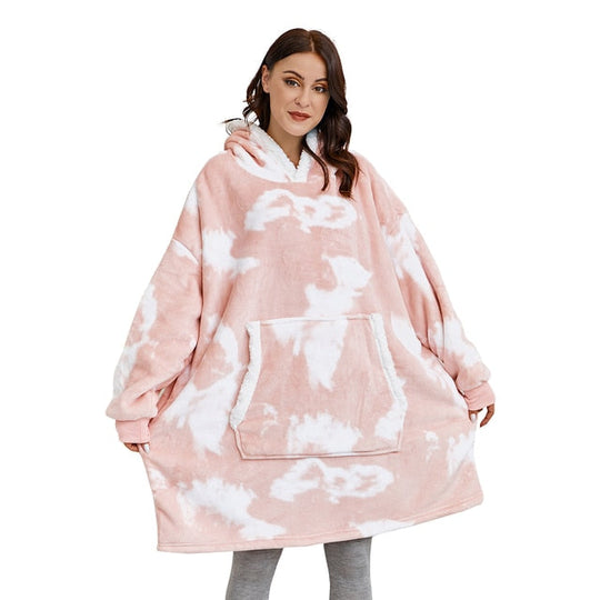 EB | Weiches Kapuzenpullover-decke Polyester Bequem und Warm