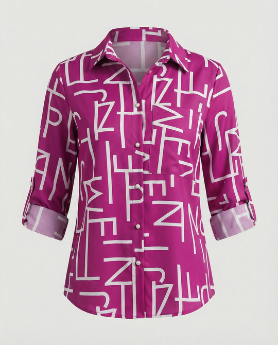 EB | Bluse mit Umlegekragen