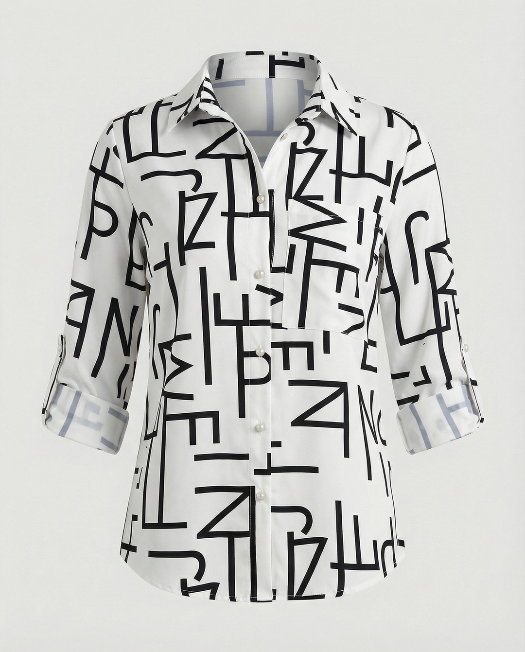 EB | Bluse mit Umlegekragen