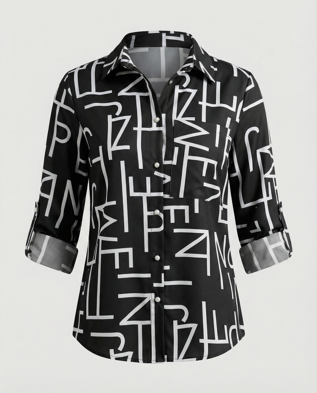 EB | Bluse mit Umlegekragen