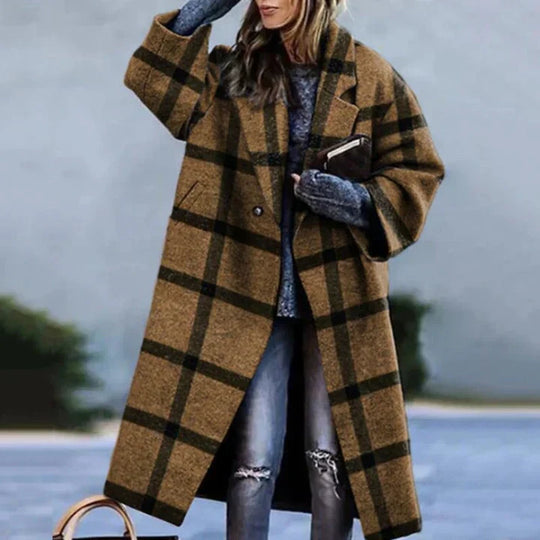 EB | Oversized Lang Damenmantel Wintermantel