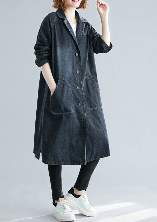 EB | Denim Trenchcoat