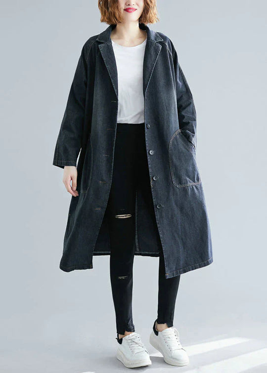 EB | Denim Trenchcoat