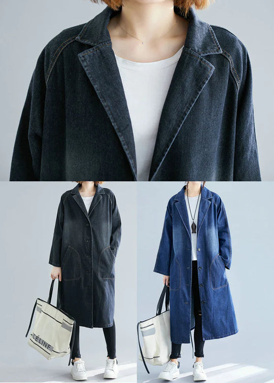 EB | Denim Trenchcoat