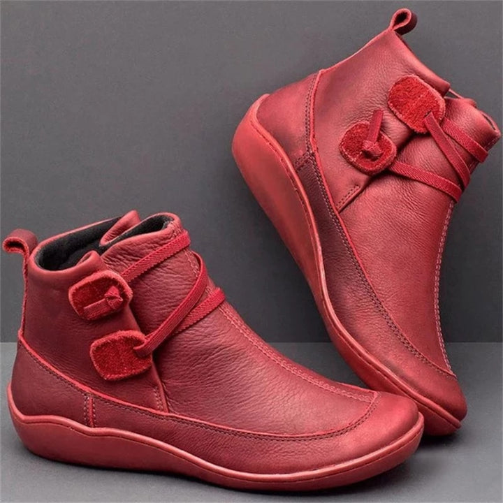 EB | und Warme Damenstiefel Aus Leder