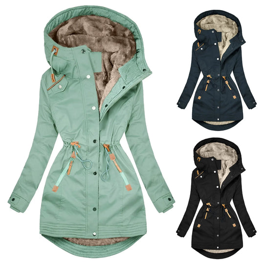 EB | Wetterfeste Damen-Parka-Jacke