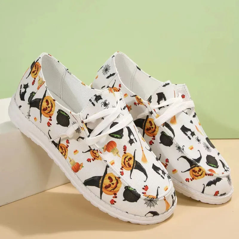 Kreative Schuhe Halloween Druck EB