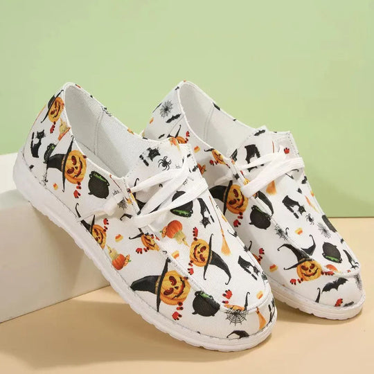 Kreative Schuhe Halloween Druck EB