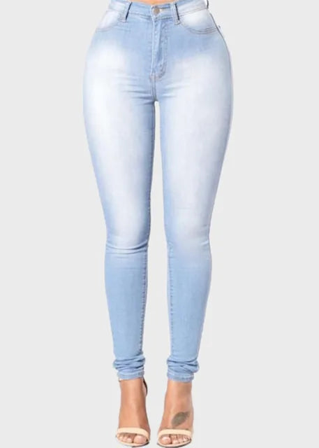EB | Hohe Taille Skinny Büro-Damenjeans