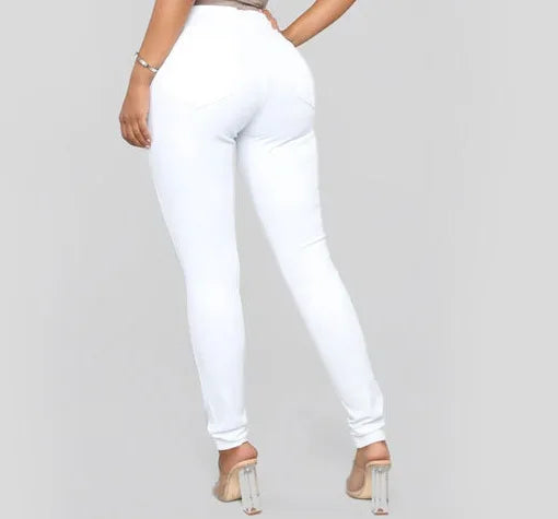 EB | Hohe Taille Skinny Büro-Damenjeans