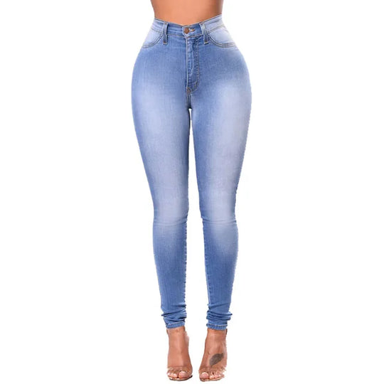 EB | Hohe Taille Skinny Büro-Damenjeans