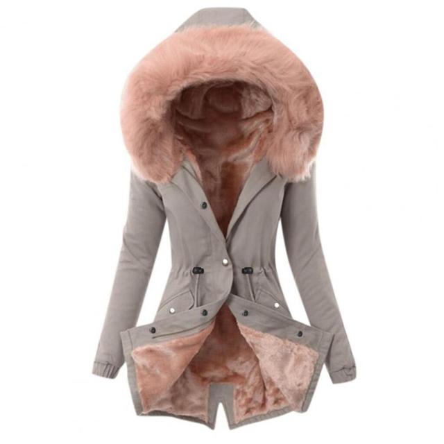 EB | Flauschige Fell-Jacke