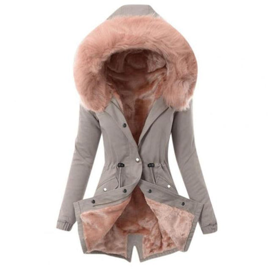 EB | Flauschige Fell-Jacke