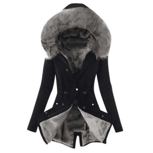 EB | Flauschige Fell-Jacke