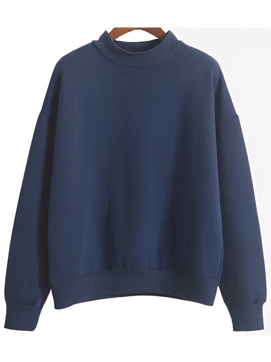 EB | Bequemer, lockerer Basic-Pullover