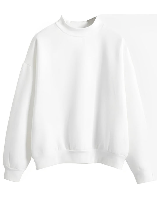 EB | Bequemer, lockerer Basic-Pullover