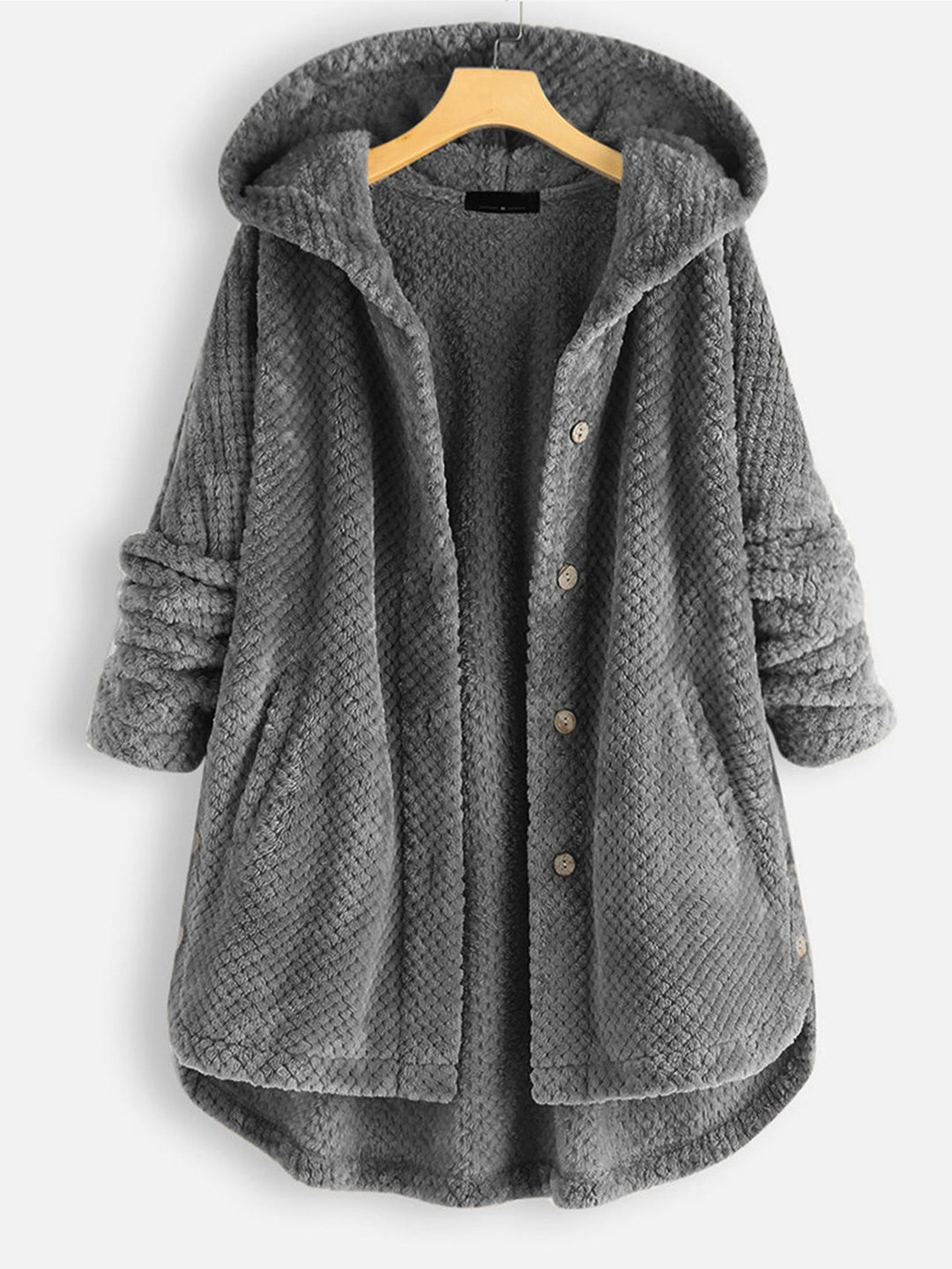 EB | Winter Reversible Fleece Kapuzenjacke