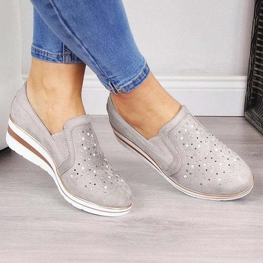 Lässige Keil Schuhe EB