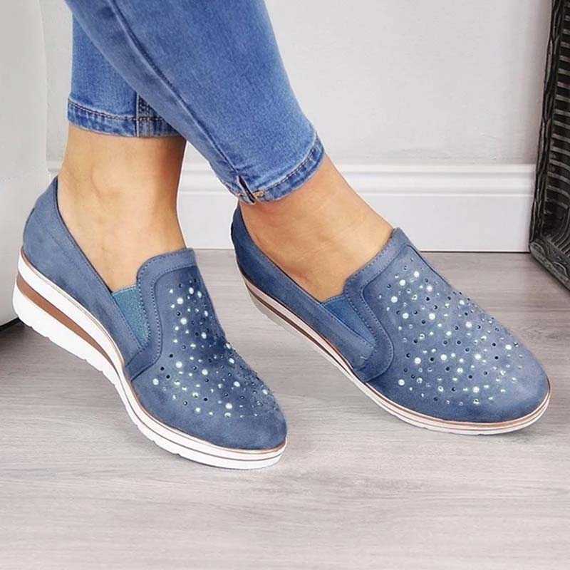 Lässige Keil Schuhe EB
