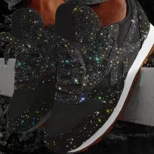 EB | Sportschuhe mit Pailletten In Glitzer