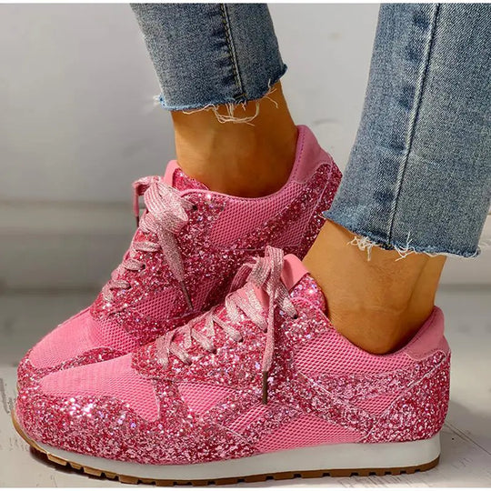 EB – sportschuhe mit pailletten für damen