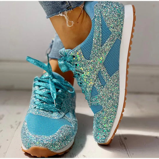 EB – sportschuhe mit pailletten für damen