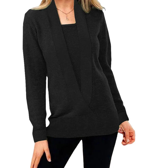 EB | Warmer & Bequemer Damen Winter Strickpullover