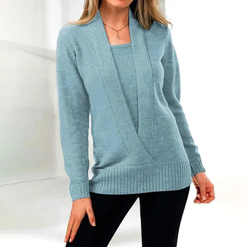 EB | Warmer & Bequemer Damen Winter Strickpullover